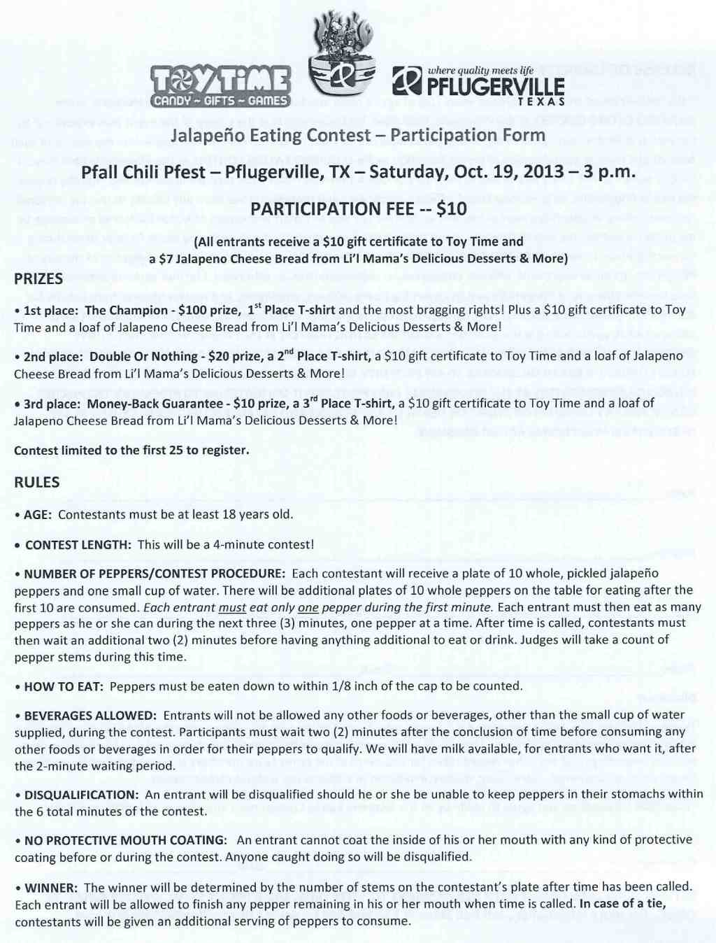 TMRA II Meeting with the Pflugerville Chili Pfest Planning&nbsp;Committee