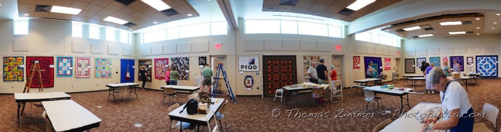 Pflugerville Quilt Show Setup Artsy Post