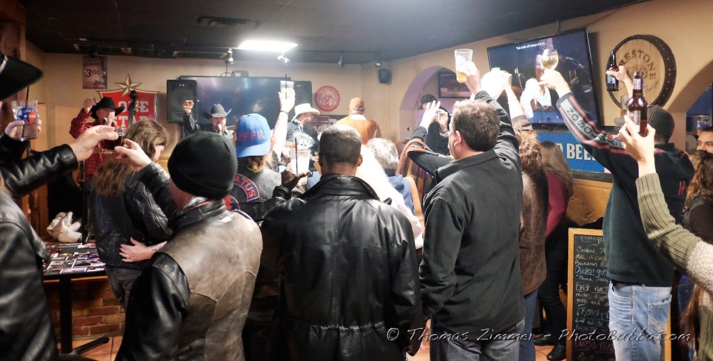 Memorial Celebration for Cyclops (Calvin Koether) at the Tavern in Round Rock