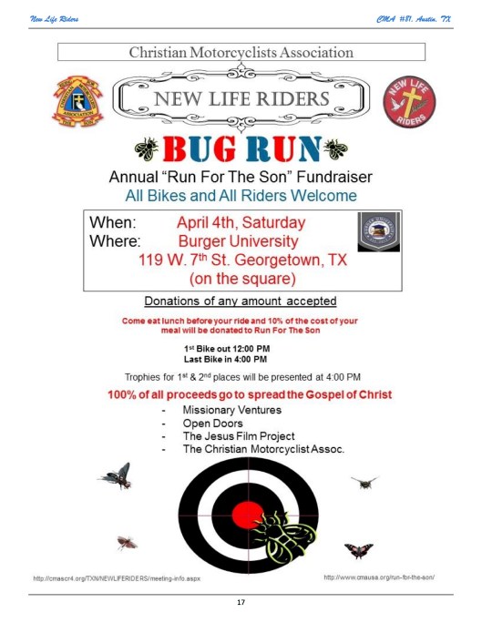 BUG Run 2015