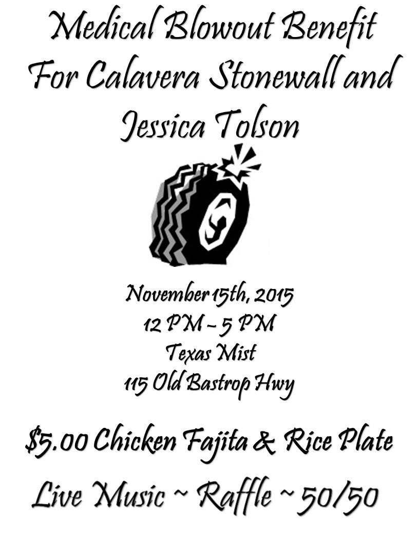 A Benefit and a Cookoff for November, and a Toy Run for December